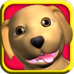 sweet talking puppy: funny dog android application logo